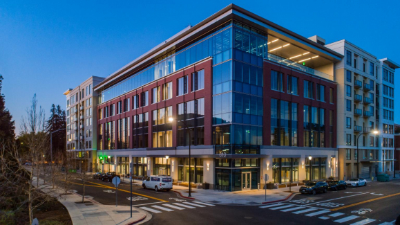 Street view of office building located at 610 Walnut Ave